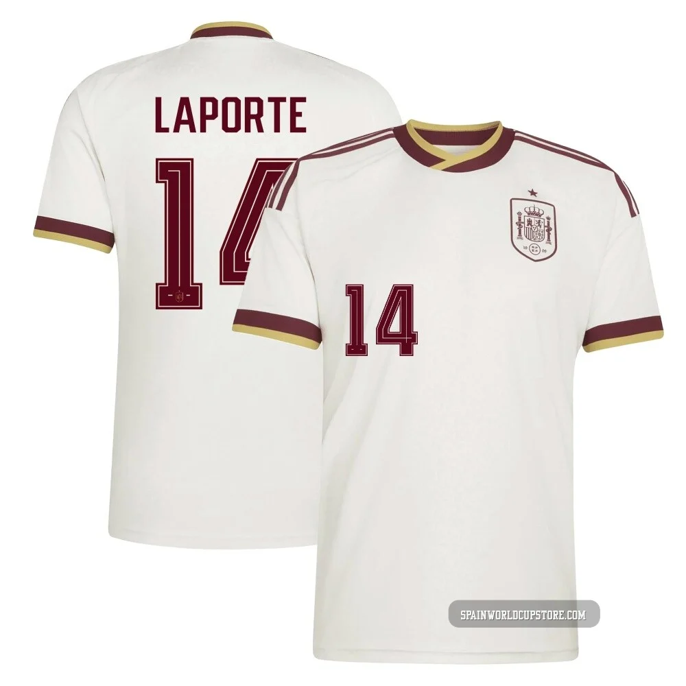 FIFA World Cup 2026 Spain National Team Aymeric Laporte Jersey
