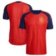 Men's Blank Red Authentic Spain National Team FIFA X World Cup 2026 Home On Field Soccer Jersey