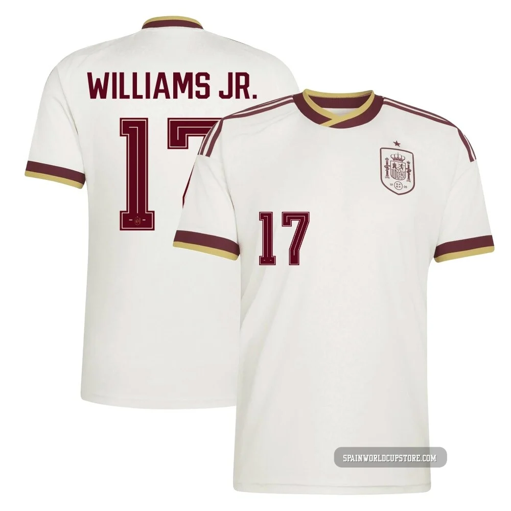 FIFA World Cup 2026 Spain National Team Nico Williams Jersey