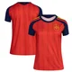 Women's Blank Red Replica Spain National Team FIFA X World Cup 2026 Home Soccer Jersey