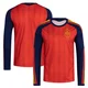 Youth Blank Red Replica Spain National Team FIFA X World Cup 2026 Home Long Sleeve Soccer Jersey