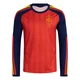 Youth Blank Red Replica Spain National Team FIFA X World Cup 2026 Home Long Sleeve Soccer Jersey