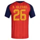 Youth Borja Iglesias Red Replica ＃26 Spain National Team FIFA X World Cup 2026 Home Soccer Jersey