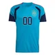 Youth Custom Replica ＃00 Spain National Team Turquoise FIFA X World Cup 2026 Tiro Home Training Soccer Jersey