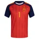 Youth David Raya Red Replica ＃1 Spain National Team FIFA X World Cup 2026 Home Soccer Jersey