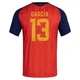 Youth Joan García Red Replica ＃13 Spain National Team FIFA X World Cup 2026 Home Soccer Jersey