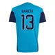 Youth Joan García Replica ＃13 Spain National Team Turquoise FIFA X World Cup 2026 Tiro Home Training Soccer Jersey